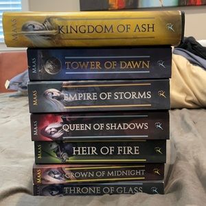 Throne of Glass book series (7books) by Sarah Maas